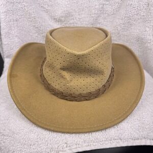 Aussie Chiller Hat Cowboy Strap Back Large Synthetic Suede Men Australia Western